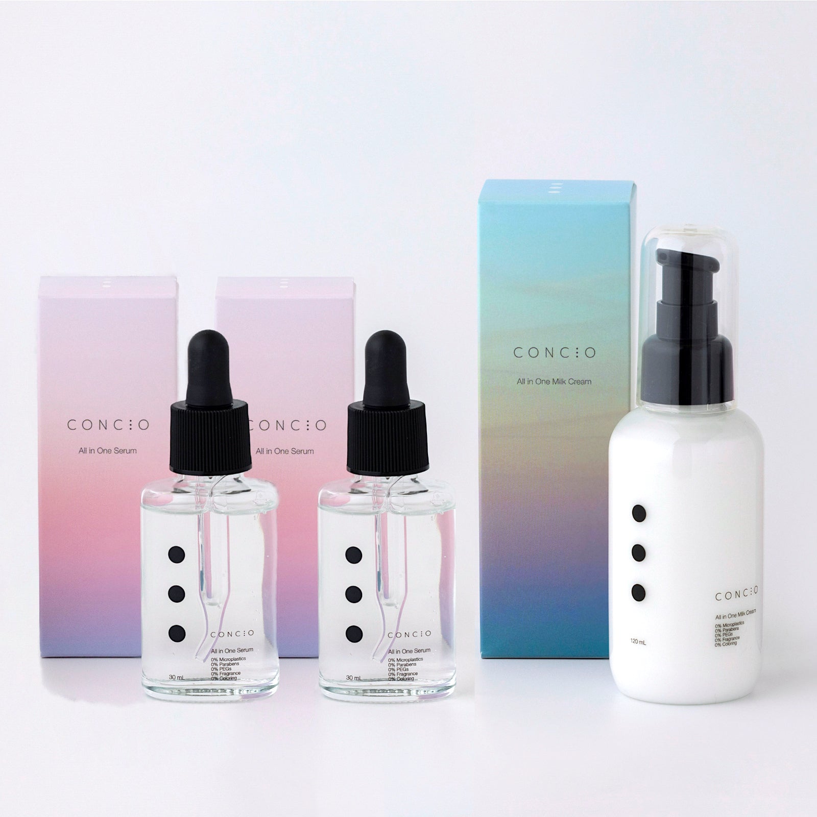 All in One Milk Cream & Serum x 2 Set